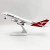Модели самолетов QANTAS B747 в масштабе 1/240 Наборы моделей самолетов из смолы с подставкой для демонстрации для взрослых Авиационный подарок или украшения