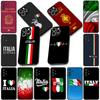 Silicone Cover for Motorola Moto G86 G14 G35 G34 G45 G55 G64 G75 G85 G24 G15 G54 G57 Power Phone Case Italy Italia Flag