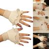 Decorative Lace Sleeves for Women Girl Elegant Wrist Cuff Detachable Faux Sleeves Sweater Ruffle Cuffs Fashion Accessory
