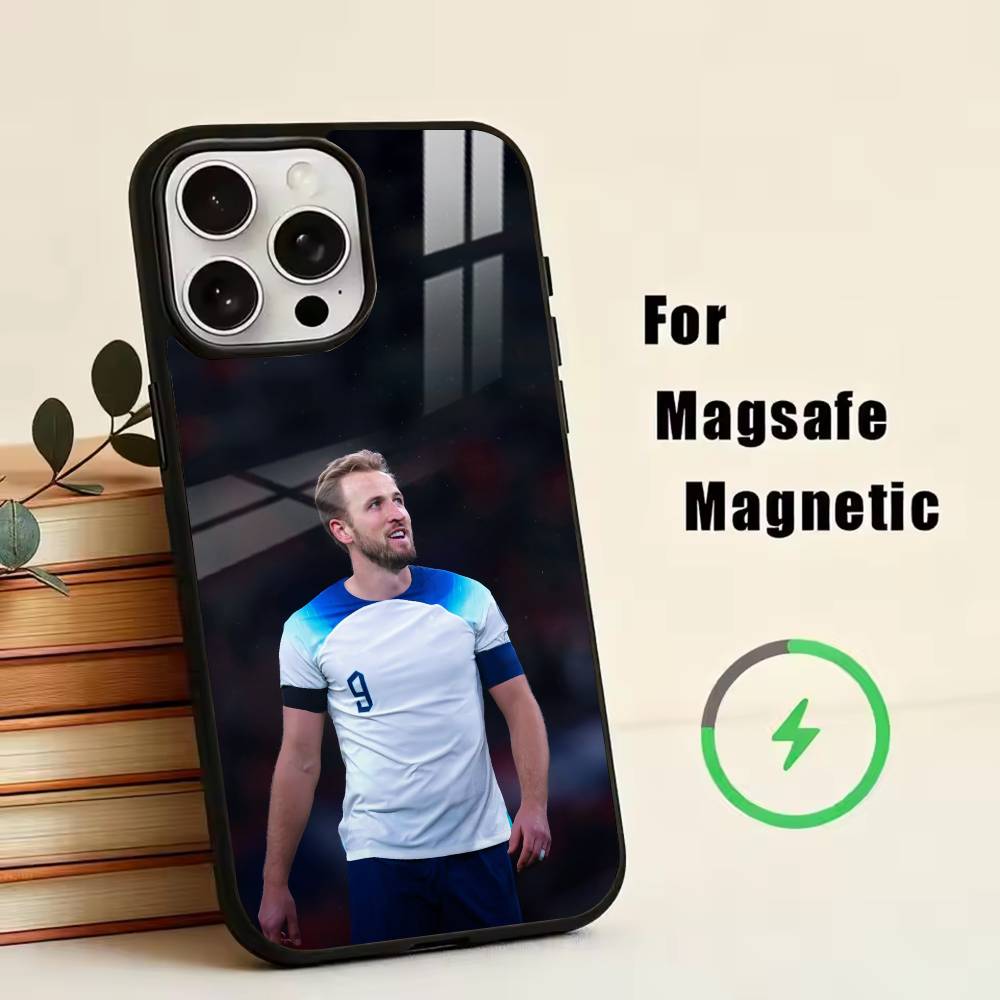 H-Harry K-Kane Phone Case For iPhone17,16,15,14,13,12,11 Plus,Pro Magnetic For Magsafe Wireless Charging