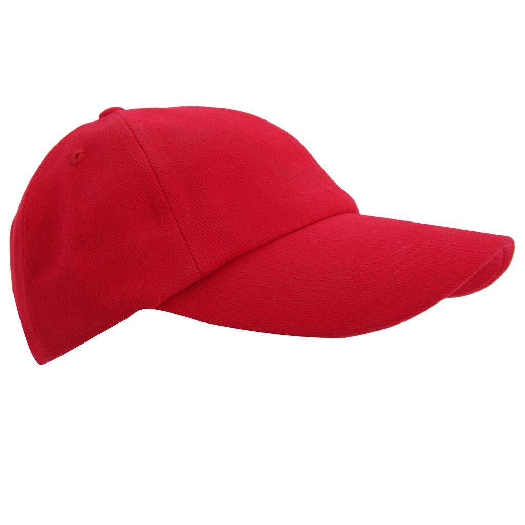 Result Unisex Low Profile Heavy Brushed Cotton Baseball Cap (Pack of 2)