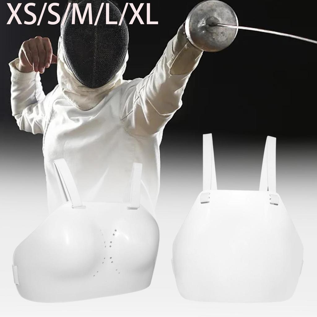 Chest Guard for Fencing with Adjustable Straps Adults, Suitable Football And Martial Arts
