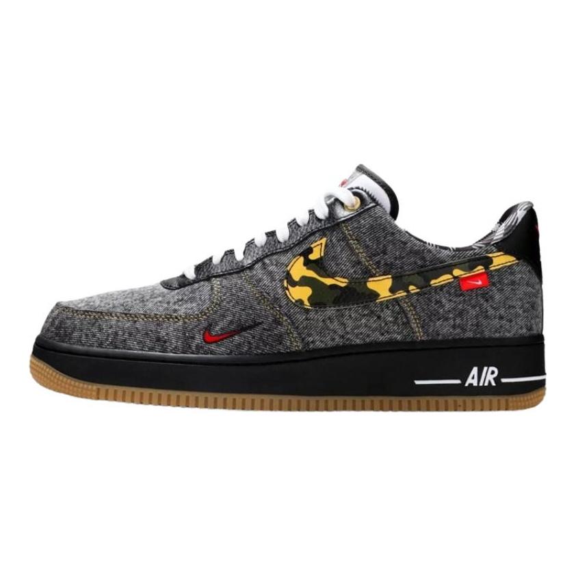 Nike Кроссовки Air Force 1 Low Remix Черные DB1964-001