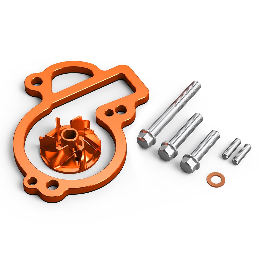 For KTM EXC 450F EXC 500 XCF-W 450 500 2017-2024 SX-F XC-F 450 Water Pump Impeller Cooler Kit 450 SMR RALLY FACTORY XW-F 500