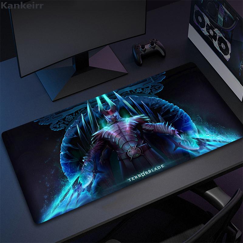 Коврик для мыши Dota 2 Большой коврик для клавиатуры Игровой коврик для стола Laptop Противоскользящий Офисный Натуральный каучук Геймерский Настольный dota2 Коврик для мыши Pc