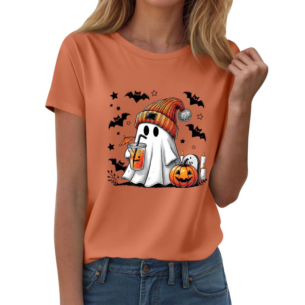 Женские футболки, Женские топы с коротким рукавом, Летняя мода, Повседневные стильные футболки с круглым вырезом, Туники