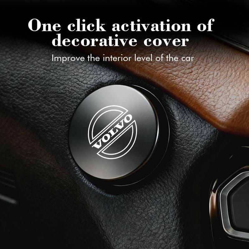 Universal Car One-Click Start Button Switch Accessories For Volvo XC90 V90 V60 V40 S80 S60 S90 C40 XC60 XC40 V70 XC70 JG2