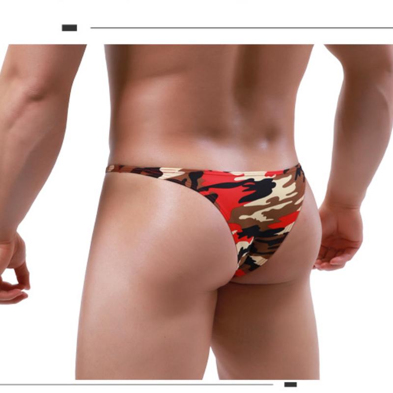 Модное мужское нижнее белье Ice Silk Breathable Mesh для подростков, однотонные трусы для мужчин, шорты для плавания, большой размер