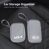 GSOT3 Car Portable Storage Bag Multi Functional Key Phone Bag For KIA K3 Sportage Carnival K5 Seltos Pegas KX1 EV5 Sonet EV6 K4 EV3