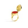 Creative Lipstick Storage Stainless steel Ring for Women Fashion DIY Lightweight Multi-Functional Rings Charms Jewelry Gifts