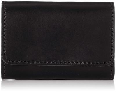Визитница из кожи Tochigi H0433N Tochigi Leather Black [Tatiya]