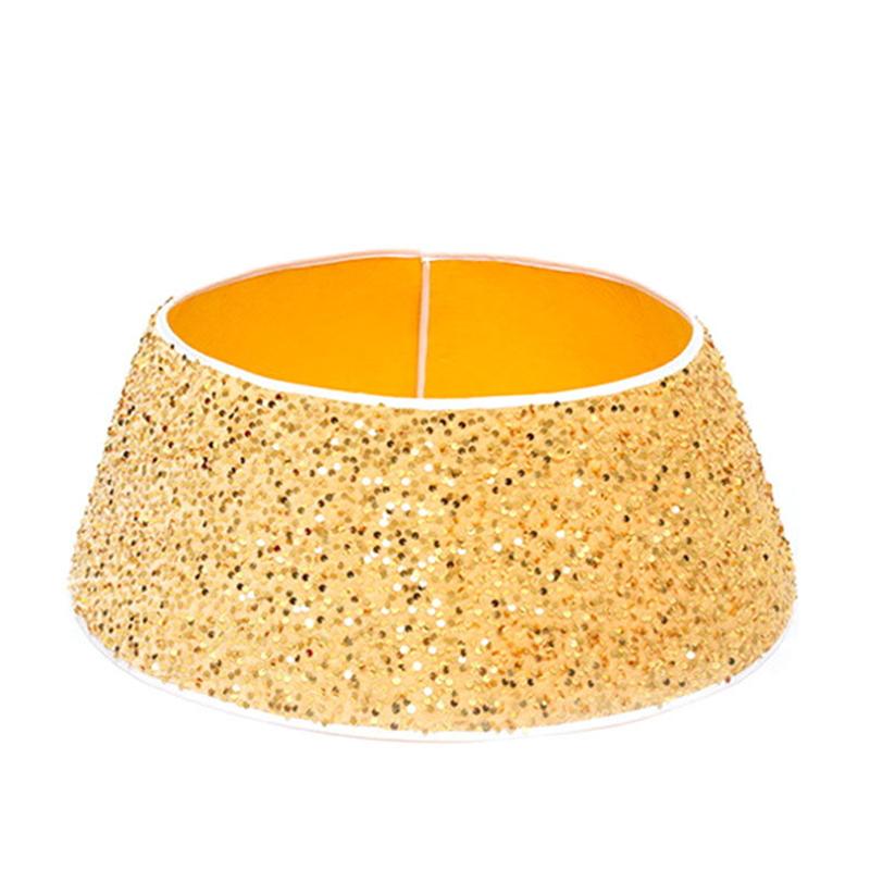 Круглое рождественское украшение для поделок Рождественское украшение для елки с блестками