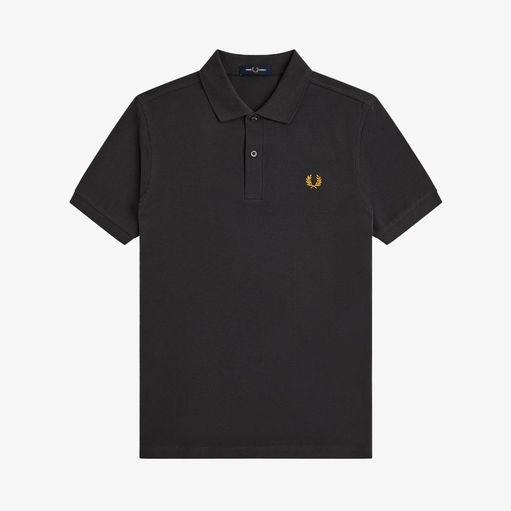 FRED PERRY [M6000] Plain Fred Perry Shirt - Anchor Grey/Gold Afpm2G36000-85C
