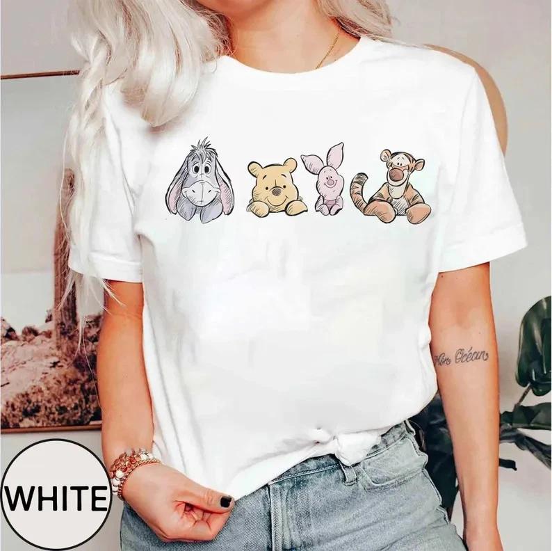 Funny Winnie The Pooh And Friends TShirt Unisex