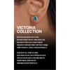 Miss Green Earrings Victoria Halo