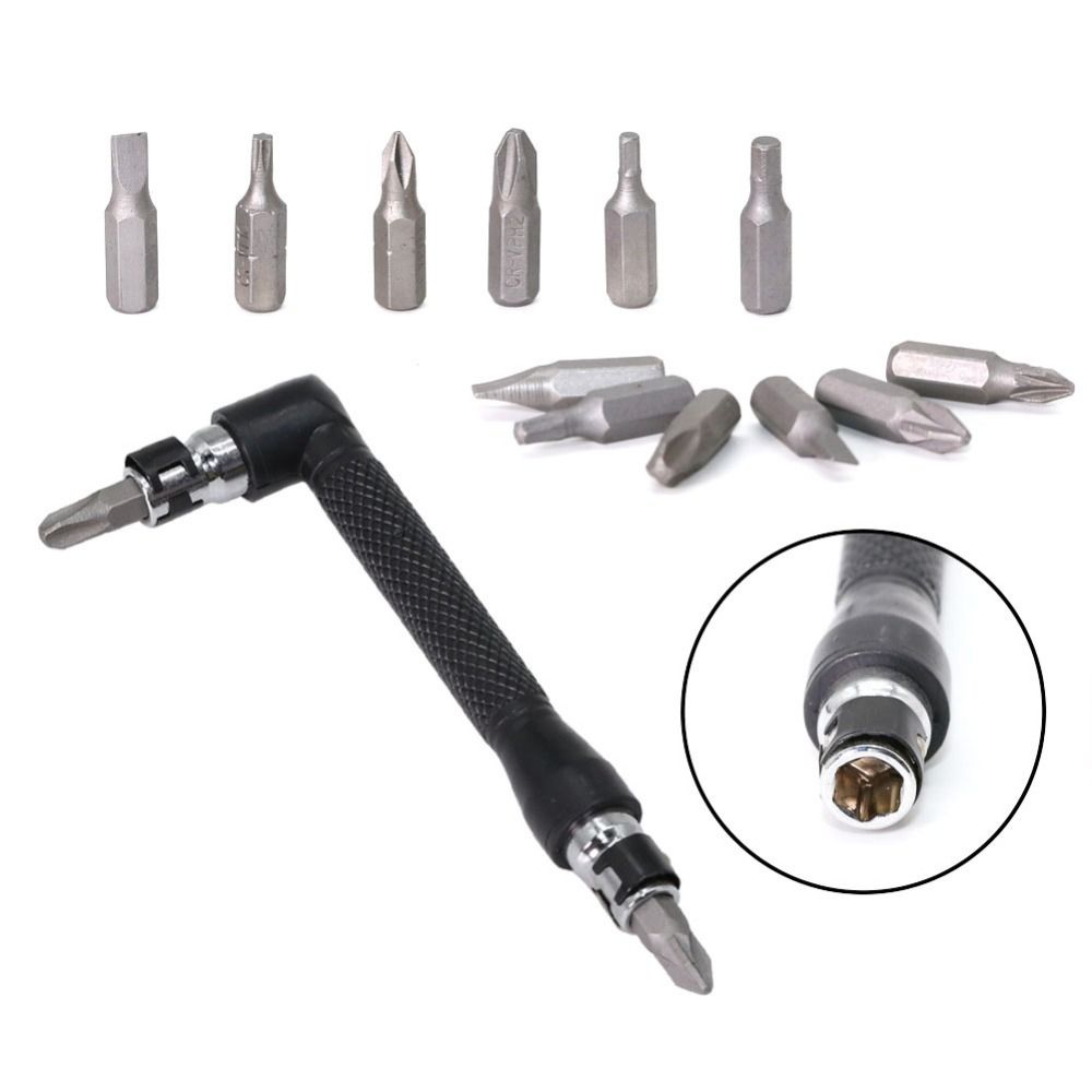 13 шт. Гибкий вал, двухсторонний торцевой ключ, L-образная насадка, ручной инструмент для обслуживания