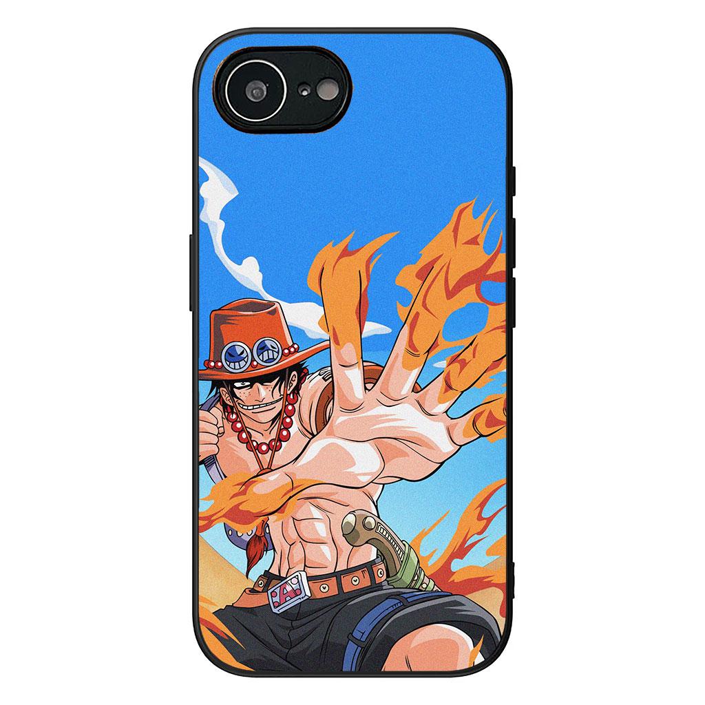 Чехол для телефона Luffy Zoro One Pieces Ace для Apple iPhone 17 16 11 Pro XS Max XR 6 7 8 Plus 16E SE 2020 Air 5 SE2