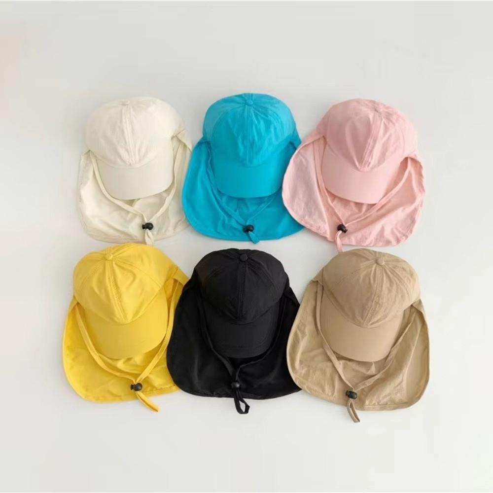 Quick Drying Baby Summer Sun Hat Adjustable Beach Hat UV Protection Hat for 2 to 7 Y Baby