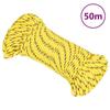 152593 vidaXL Boat Rope Yellow 4 Mm 50 M Polypropylene
