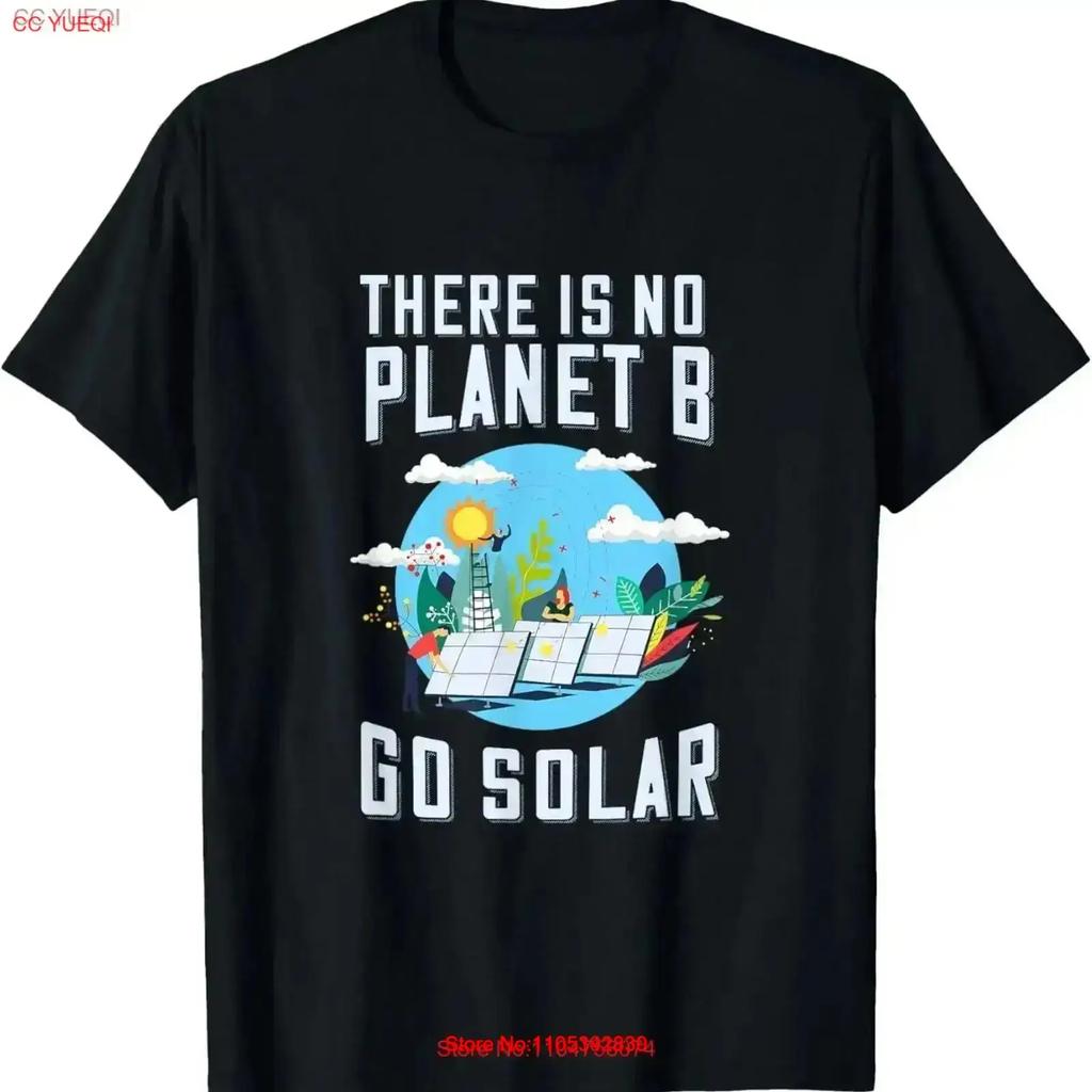 Solar Energy Photovoltaics Pv Pollution Global Warming T Shirt Vintage Slightly Graphic Homme Top For Everyday Wear