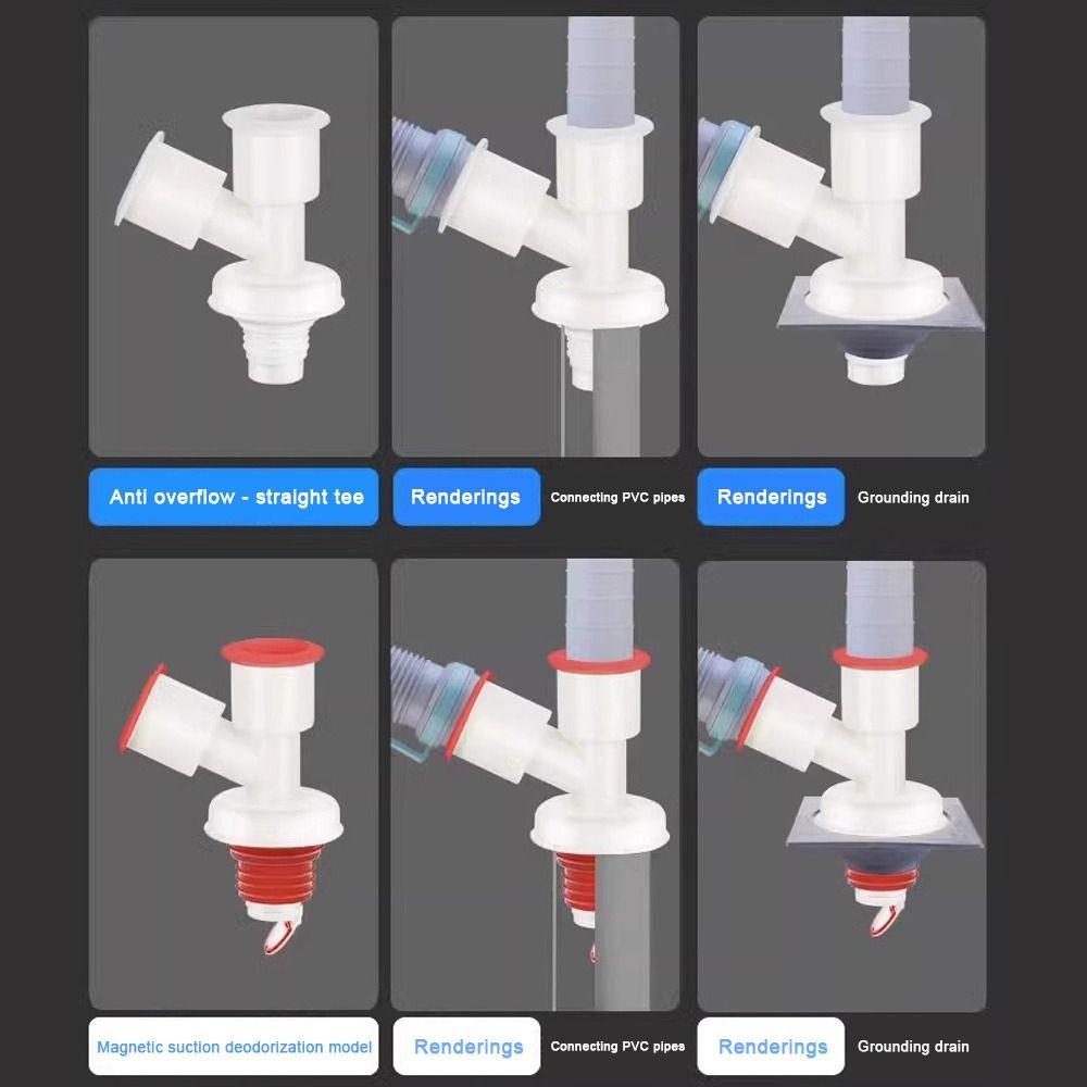 Multifunctional Sink Drain Pipe Adapter  Washing Machine Drainage Supplies
