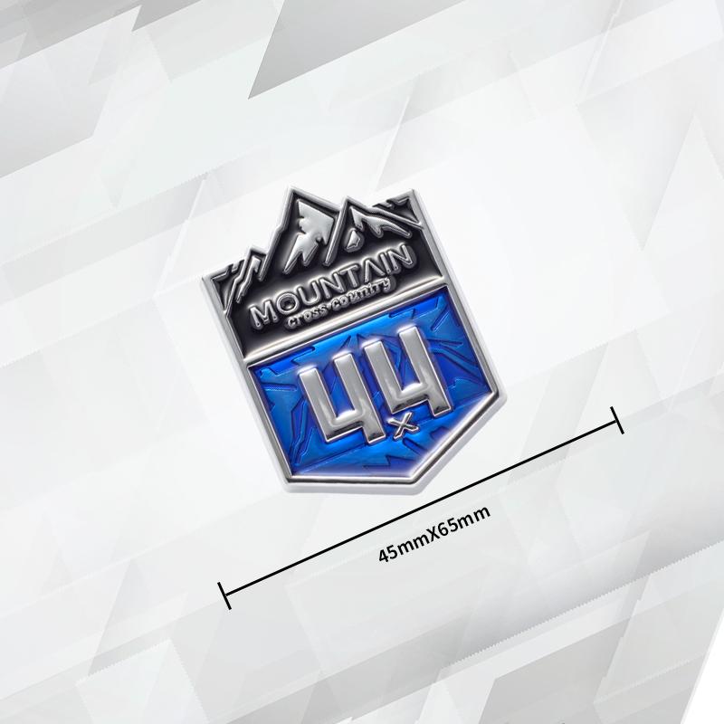 Автомобиль Mountain 4X4 внедорожные значки эмблема металлические наклейки наклейки решетка декор для Wrangler Compass Grand Cherokee Patriot