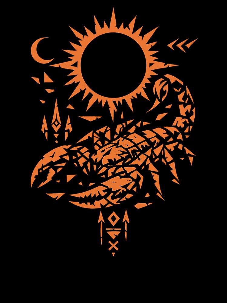 Scorpions Scorpion Sun Shirt - Desert Graphic Tee Oversized T-Shirt