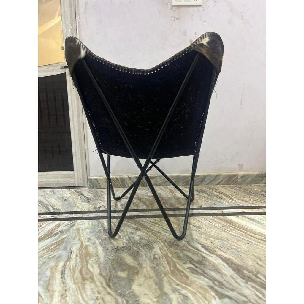 Складной кожаный стул-бабочка, кресло для гостиной, домашнего кемпинга или декора фермерского дома, офисное кресло для отдыха, подарок на новоселье