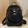 Однотонный рюкзак из искусственной кожи, женская дорожная сумка, школьная сумка