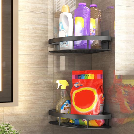 Алюминиевый стеллаж для хранения с модернизированным металлическим каркасом, передним ограждением, простая установка, полое