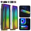 Алюминиевый ARGB радиатор-охладитель для M.2 SSD 5V 3Pin ARGB Aura Sync для M.2 2280 NVME NGFF твердотельного накопителя Радиатор Охлаждающая подставка