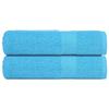 VidaXL Hand Towels 2 Pcs Turquoise 50x100 Cm 360 G/m² 100% Cotton, Hand Towel, Bath Towel, Towel Set 136974