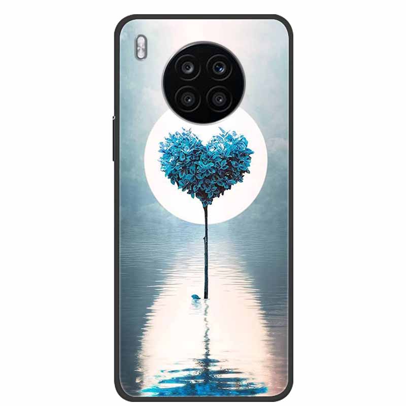 For Honor 50 Lite Case Shockproof Soft silicone TPU Back Cover For Huawei Honor 50 Lite Phone Cases Honor50 Lite Cute Cartoon