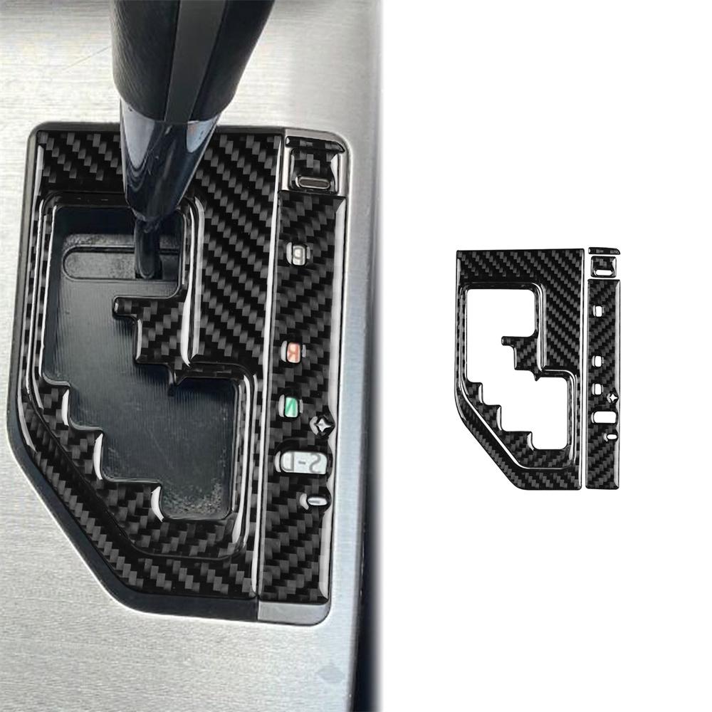 Комплект для 2012-2014 Toyota Camry RHD Автомобиль Накладка на панель переключения передач из углеродного волокна Передняя