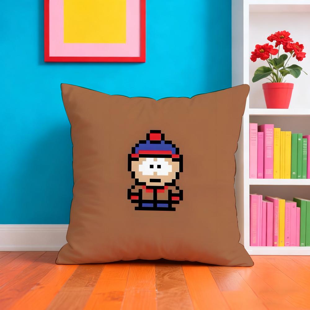 Ssouth Ppark Anime Pillow Case Pillow Case Plush Fabric Soft Double Sided Print Home Sofa High Quality Cushion