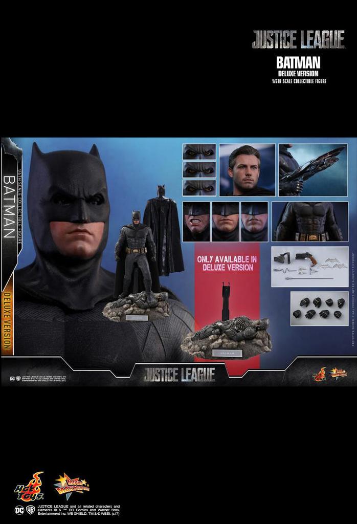 Фигурка Hot Toys MMS456 - DC Comics - Лига Справедливости - Бэтмен Делюкс Версия