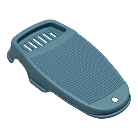 Бытовая доска для ручной стирки с мыльницами, дренажными отверстиями, нескользящей конструкцией, усиленная