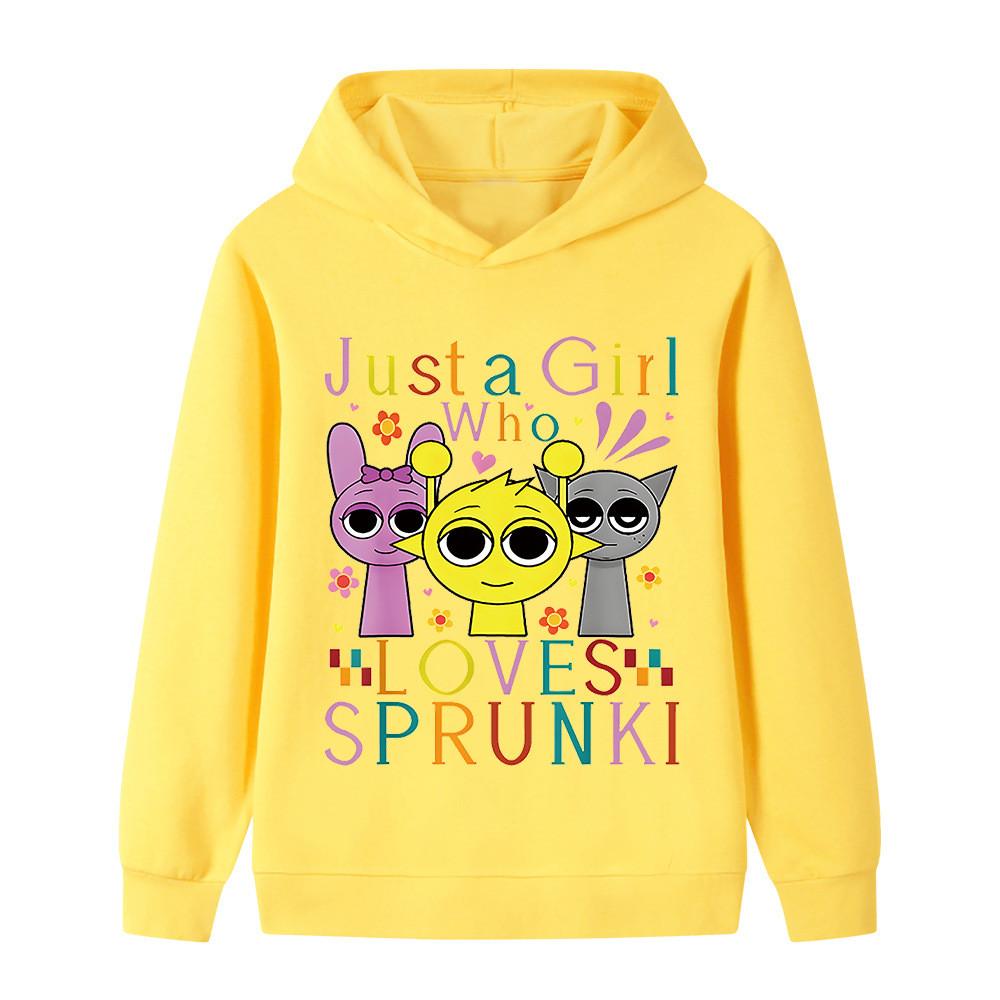 Soft Children Hoodie, Three Cute Cartoon Characters And Colorful Text Print, Autumn Winter Long Sleeve Pullover Sweatshirt For Kids Daily Wear