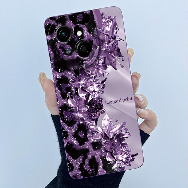Для Tecno Spark Go 1 s 1s 2025 Go1s Go2025 Pop 9 4G Чехол для телефона Милые Девочки Милые Кошки Мягкий Силикон Ударопрочная Задняя Крышка Fundas