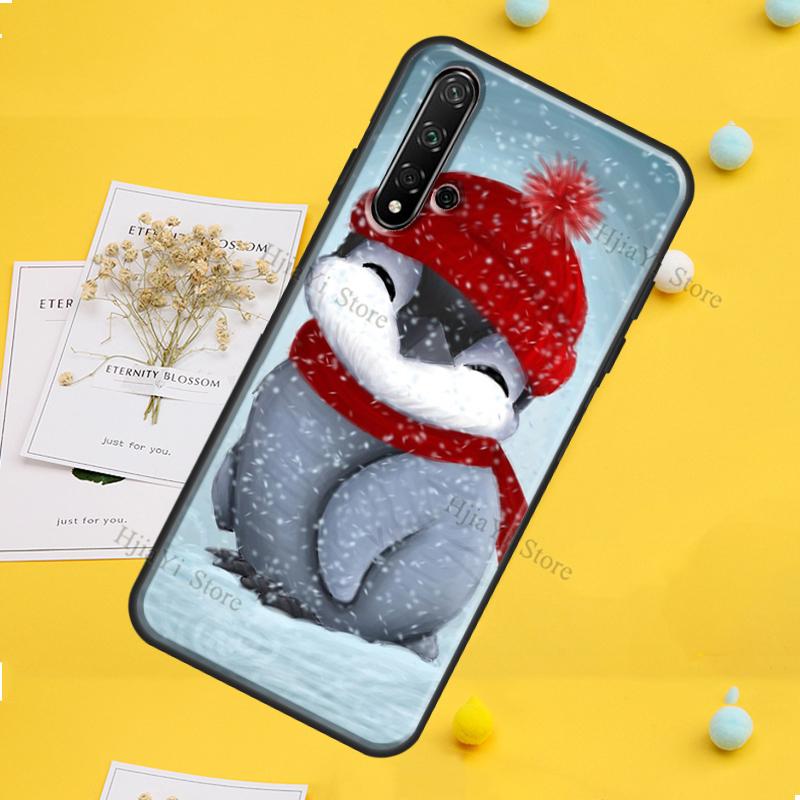 Чехол «С Рождеством» для Huawei P30 P20 P40 P60 Pro P Smart Nova 9 5T Honor Magic 5 Lite X8 X9a 50 70
