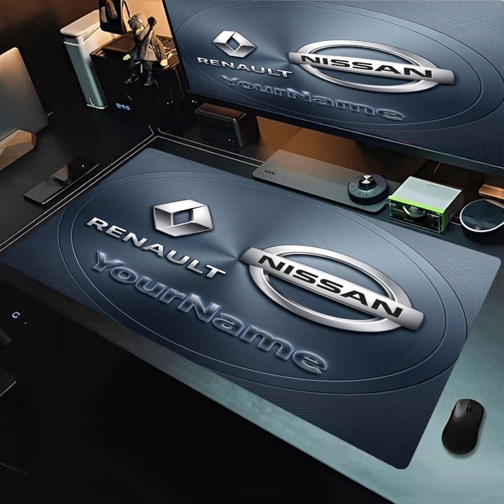 Renault Trucks Customizable Name Mouse Pad Gamer Mousepad Ultralong Desk Mat Nonslip Rubber Bottom Office Desk Accessory