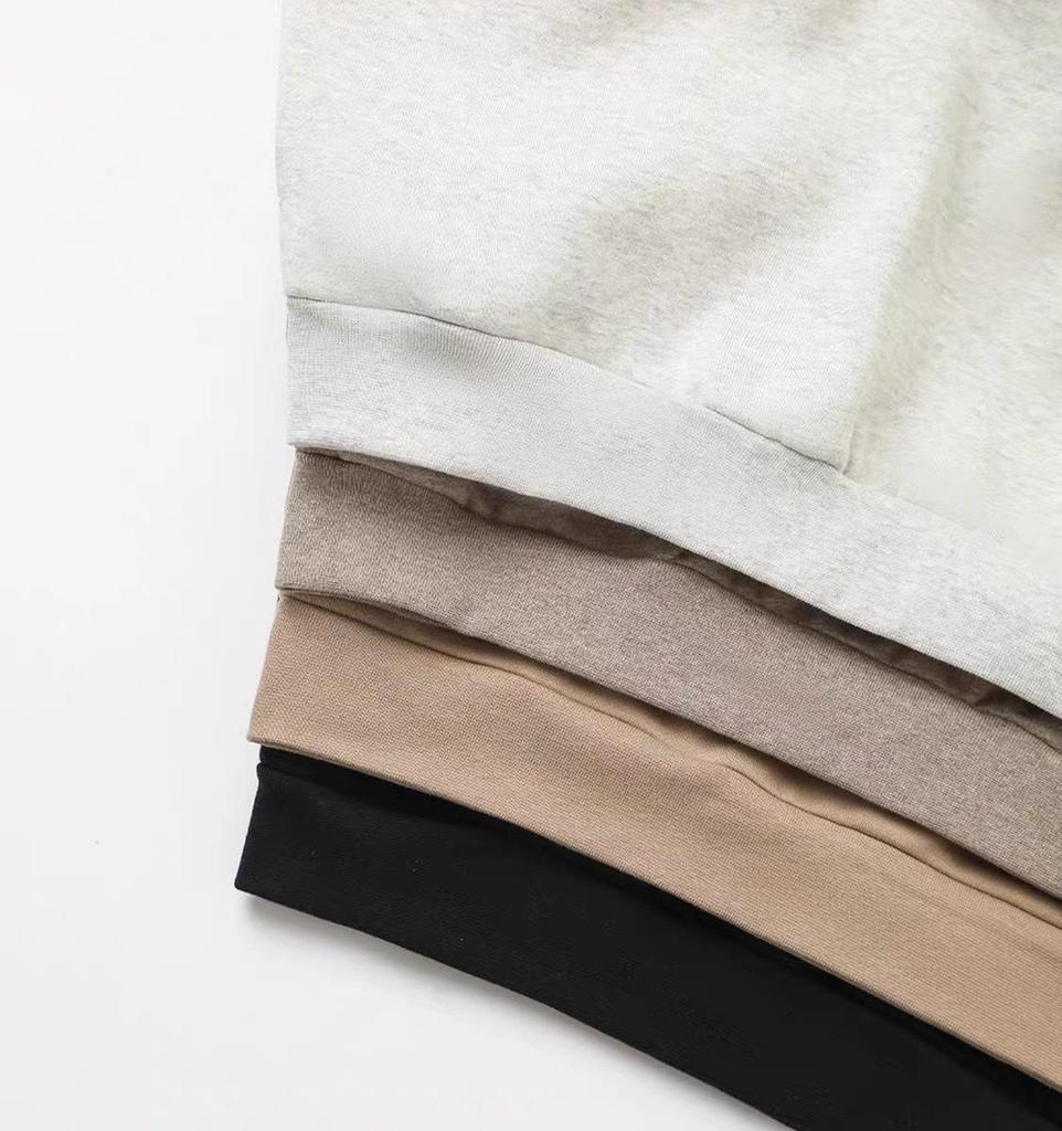 Green X FOG Essentials Plus Velvet Hooded Sweatshirt SS24