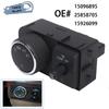 25858705 для Chevrolet Avalanche Silverado Suburban Tahoe GMC Sierra Yukon 2007-2013 Переключатель фар противотуманных фар 15096895