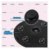 Thickened Explosion-Proof Bosu Balance Ball