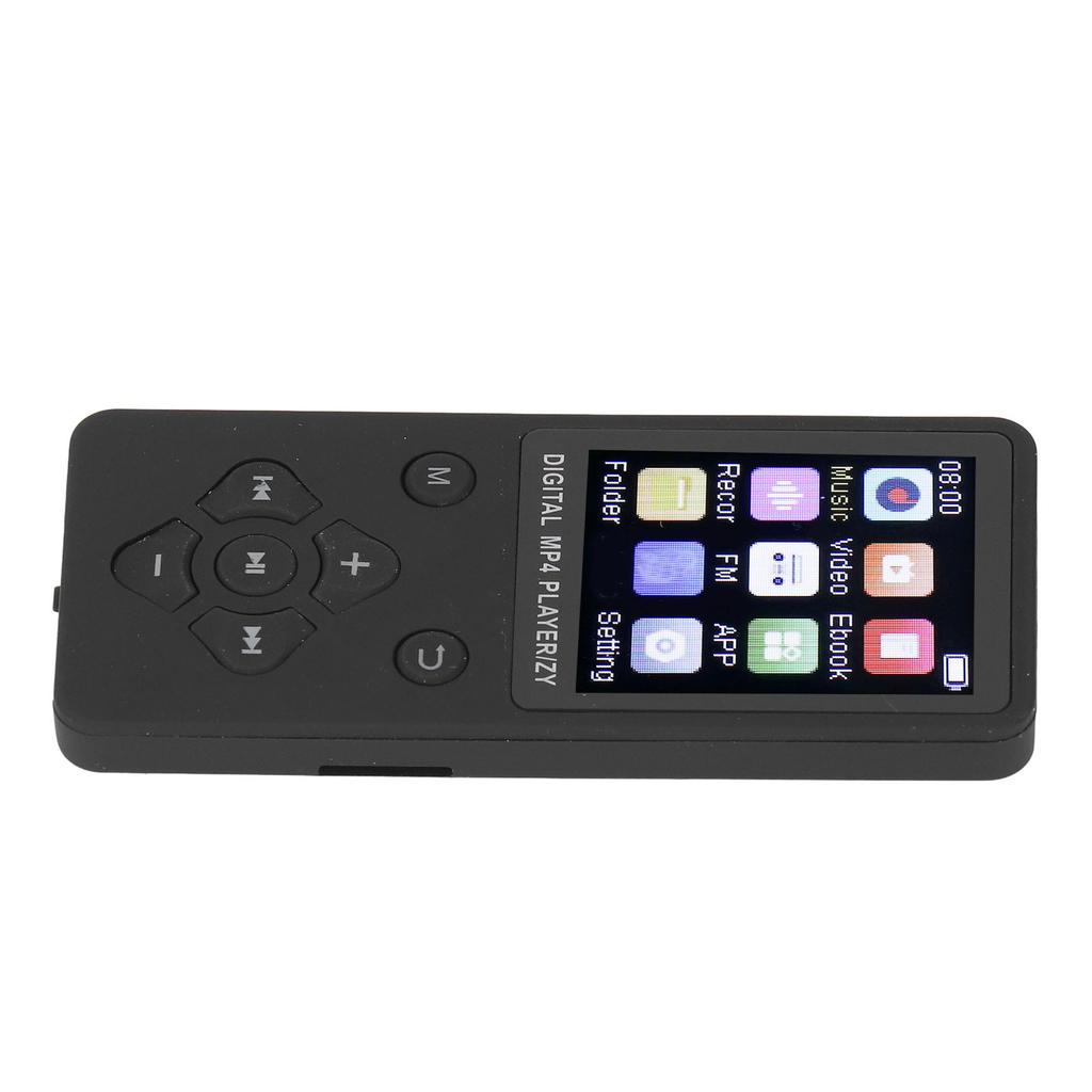 Mp3 Mp4 Player Super Slim 1.8 Inch Color Screen Bluetooth 5.0 Built In 64GB HiFi Portable Digital