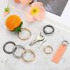 40mm OD Spring 20pcs Metal Round Lock Clip Trigger Snap Spring Key Ring Hook Buckle for Wallet Handbag Craft Gold Tone [PATIKIL] O-Rings, Making,