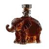 Elephant Little Dog Whiskey Bottle Animal Shape Design Transparent Glass Wine Bottle Beauty Enhancing Glass Decanter