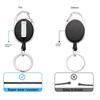 Elastic Pen Pull Holder Reel Retractable Pen Case Anti Lost Rope Pen Clip  Carpenters
