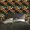 Ink Ochre and Gold Wallpaper for Living Room and Bedroom 50x1000
