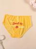 Women's Sexy Panties Custom Words Heart Pattern Comfortable Panties Low Waist Briefs